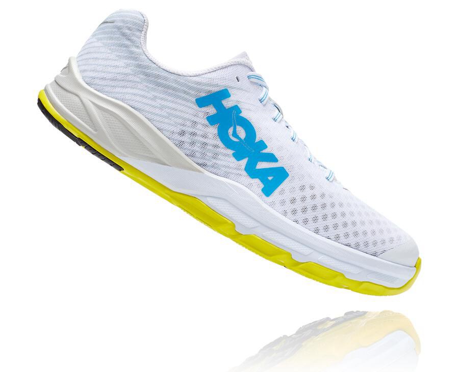 Hoka One One Tenisky Damske Biele - EVO Carbon Rocket - 48791-YJWZ